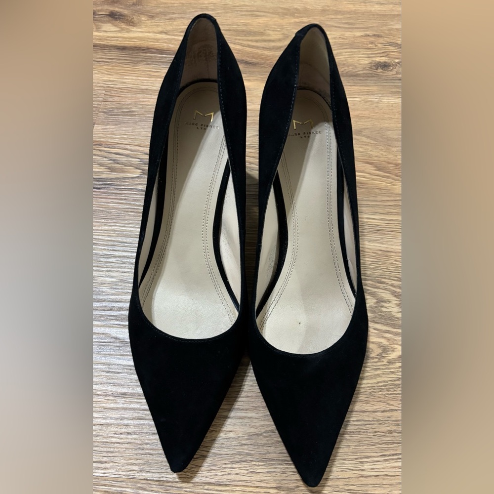 Marc Fisher Black Heels